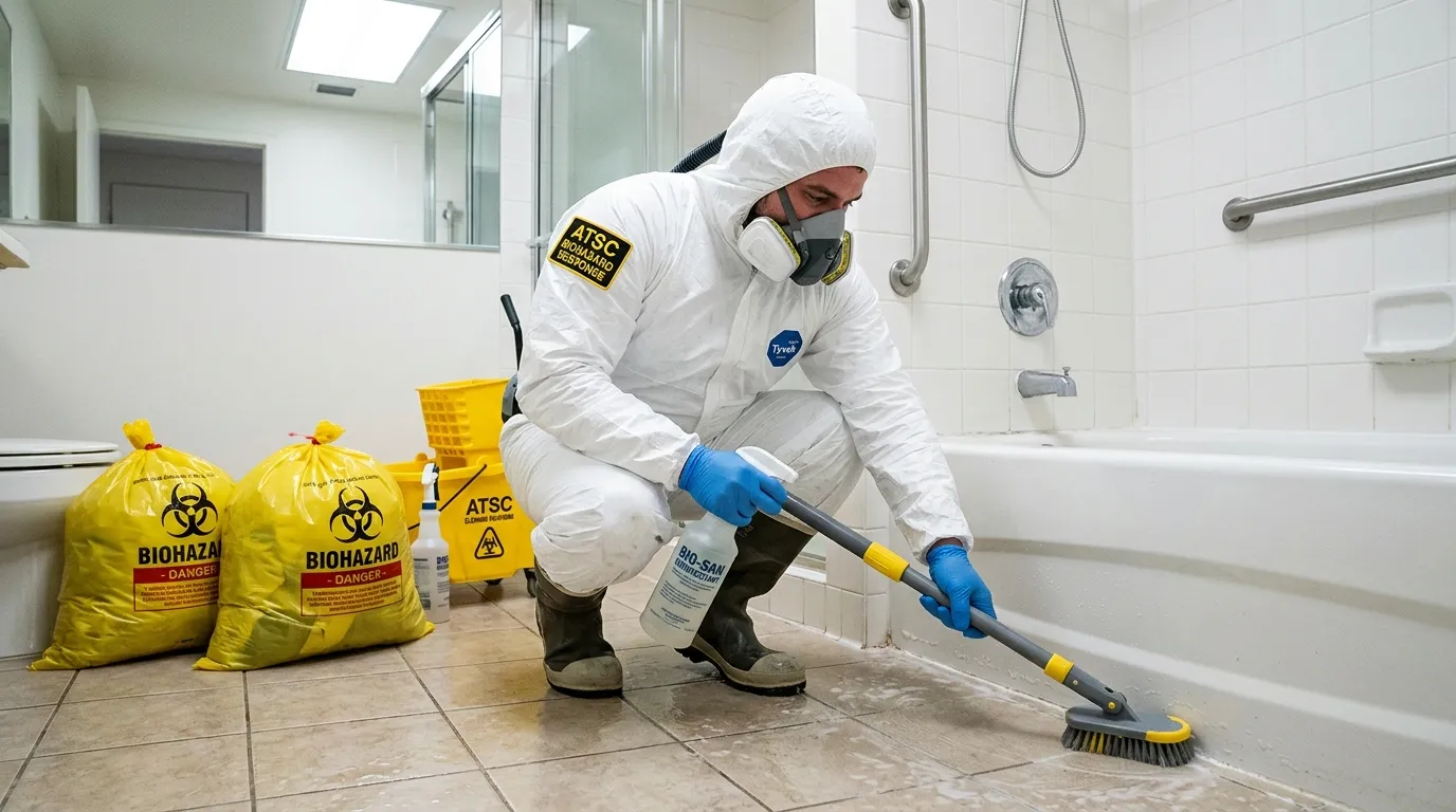 Decontamination equipment deployed for Blood Cleanup in Rathdrum